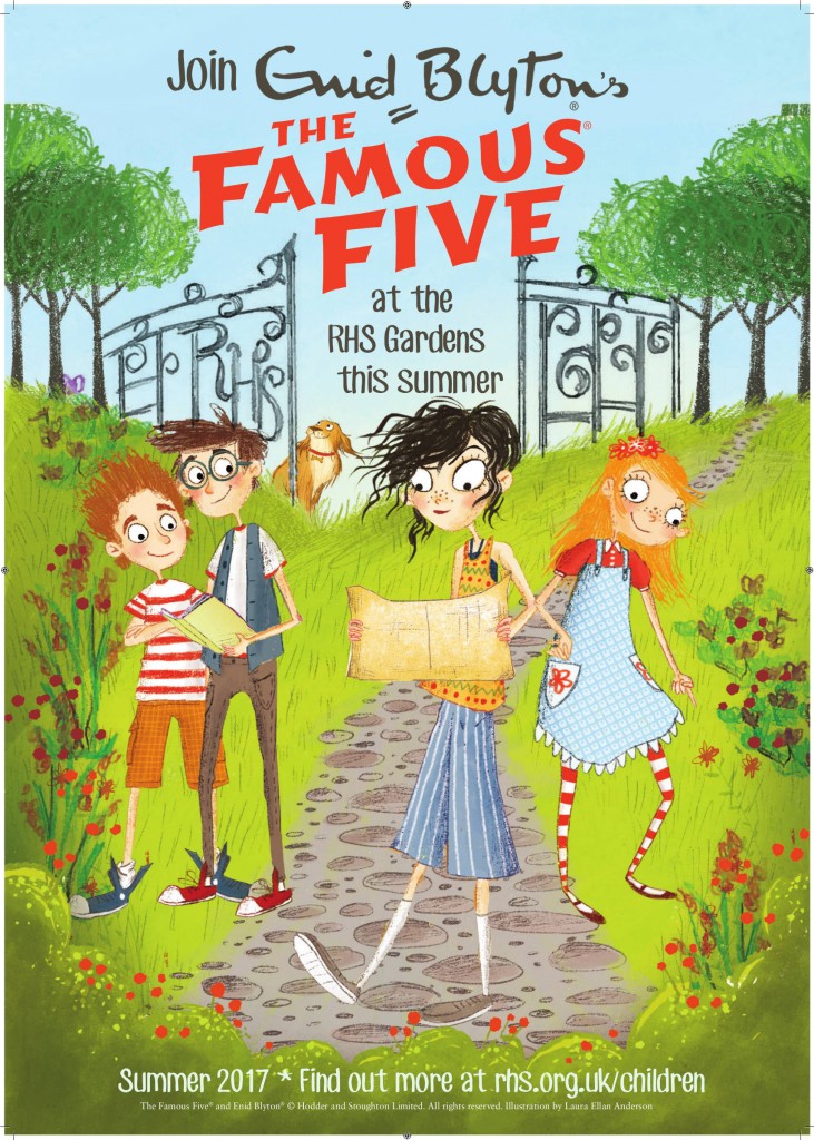 RHS Famous Five Poster